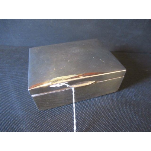 202 - SILVER CIGARETTE CASE