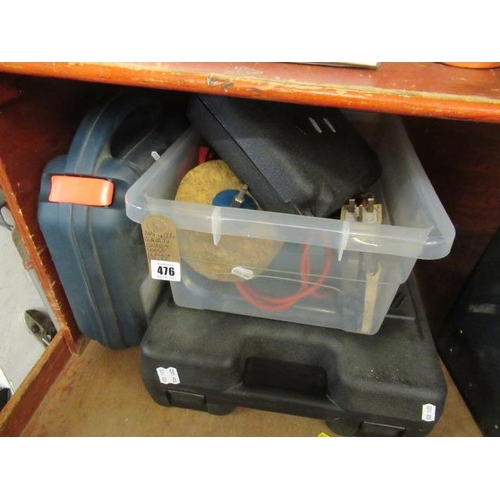 476 - QUANTITY OF CASED AND LOOSE BLACK AND DECKER POWER TOOLS