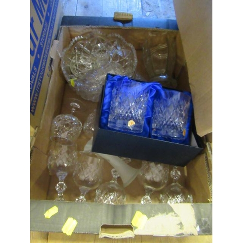 96 - BOX OF GLASS