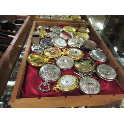 218 - QUANTITY OF COLLECTABLE POCKET WATCHES