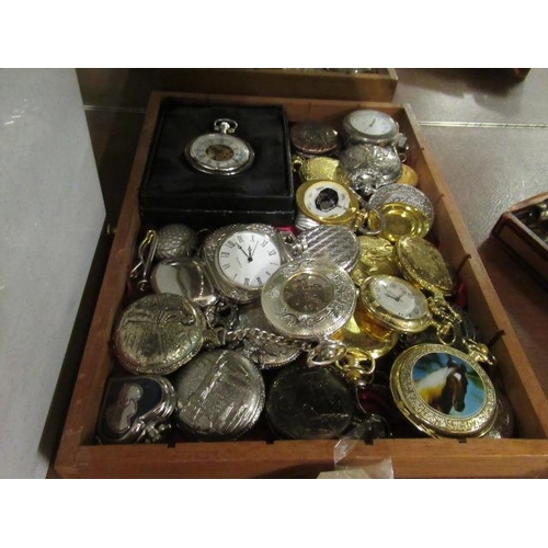 224 - QUANTITY OF COLLECTABLE POCKET WATCHES