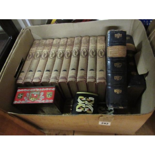 242 - TWO VOLUMES OF THE HOUSEHOLD PHYSICIAN AND TEN VOLUMES HISTORY OF THE GREAT EUROPEAN WAR