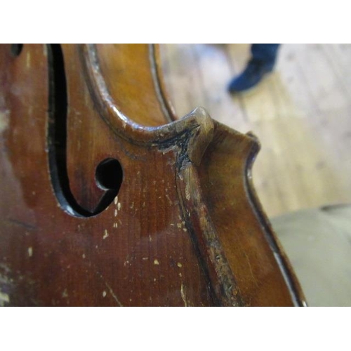 54 - CASED VIOLIN LABEL PURPORTING TO BE STRADIVARIUS