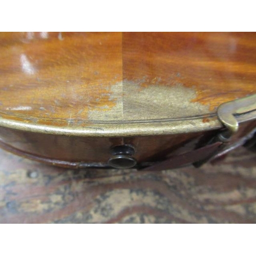 54 - CASED VIOLIN LABEL PURPORTING TO BE STRADIVARIUS