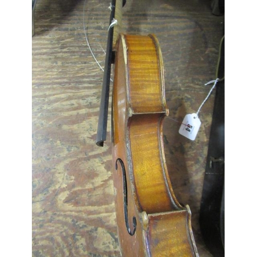 54 - CASED VIOLIN LABEL PURPORTING TO BE STRADIVARIUS