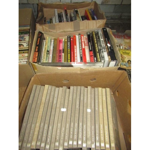 290 - THREE BOXES OF BOOKS