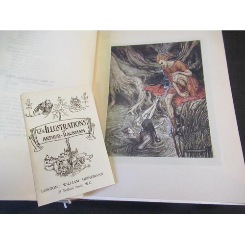 393 - FIRST EDITION SECOND IMPRESSION OF THE RHINEGOLD AND THE VALKYRIE ILLUSTRATED BY ARTHUR RACKHAM 1910... 