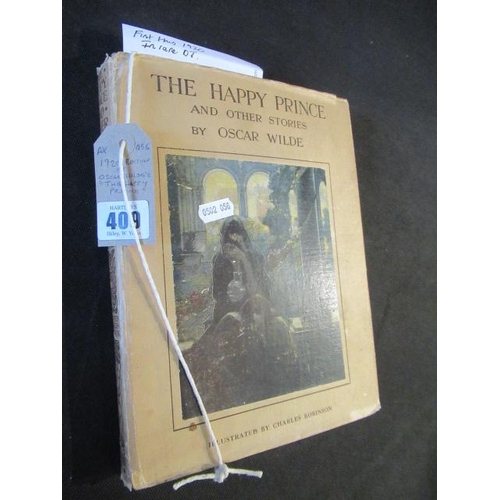 409 - 1920 EDITION OF OSCAR WILDE'S THE HAPPY PRINCE