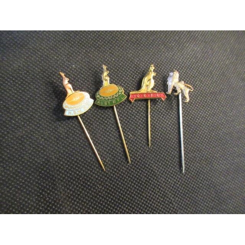 417A - 1960S AUSTRALIAN RUGBY LEAGUE PIN BADGES