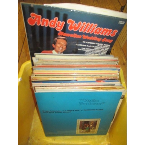 430 - BOX OF LP RECORDS