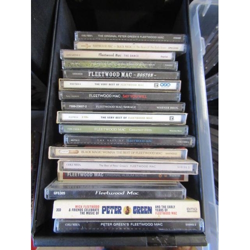 45A - BOX OF FLEETWOOD MAC AUDIO CDS