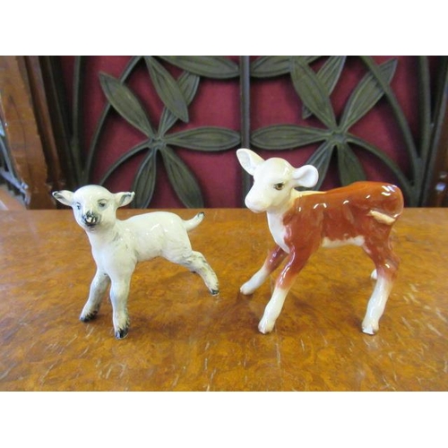 473 - BESWICK LAMB AND CALF