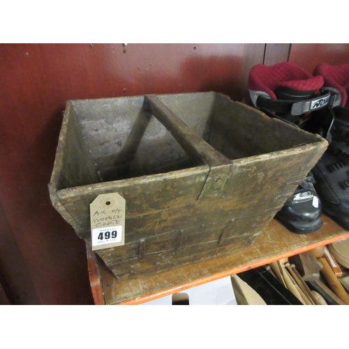 499 - WOODEN CRATE