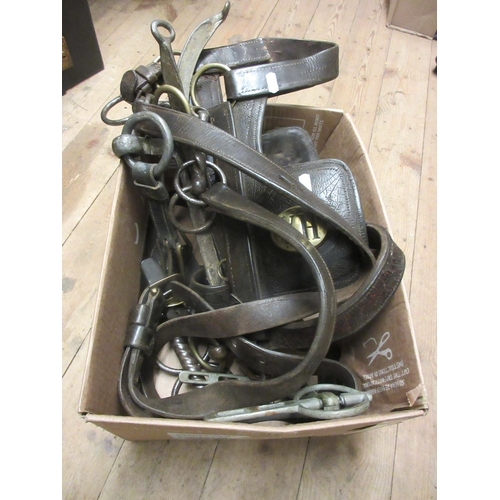 533 - HORSE BRIDLES AND HARNESSES ETC