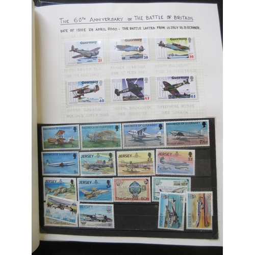 576 - ALBUM OF MINT RAF AND OTHER AVIATION STAMPS