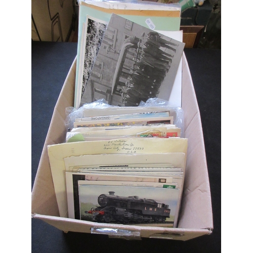 593 - QUANTITY OF POST CARDS AND FIRST DAY COVERS AND PHOTOS OF THE DALES AND OTHER EPHEMERA