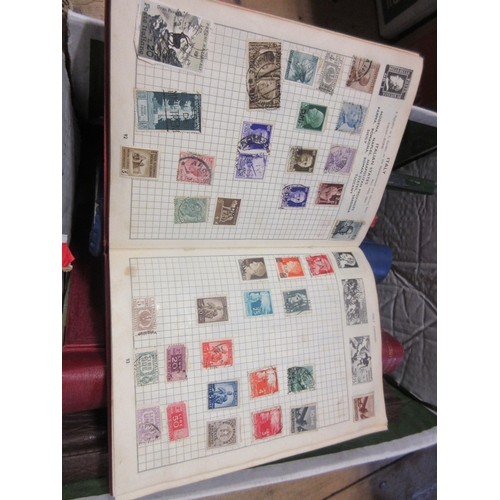 626 - EIGHT ALBUMS OF UK AND WORLD STAMPS