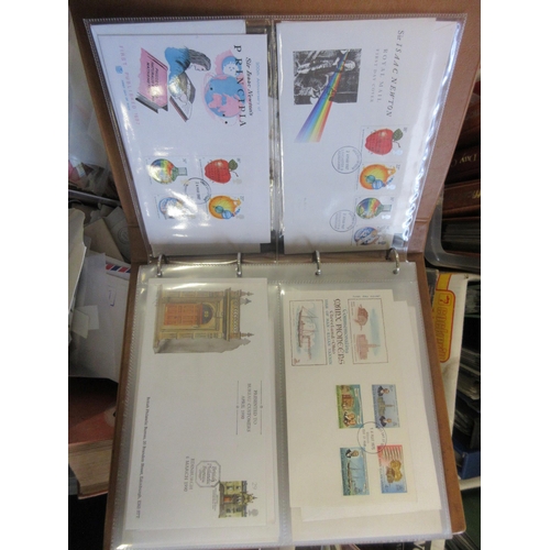 653 - SIX FULL ALBUMS OF UK FIRST DAY COVERS