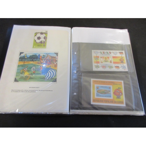 681 - FULL MINT ALBUM OF ESPANA 1982 FOOTBALL WORLD CUP STAMPS