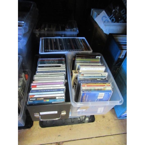 72 - NINE BOXES OF JAZZ AND OTHER CDS