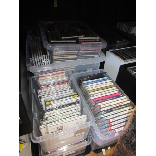 73 - SIX BOXES OF CLASSICAL MUSIC CDS