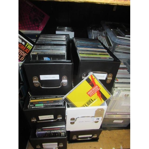 74 - ELEVEN BOXES OF FILM SOUND TRACK CDS