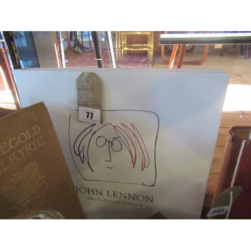 77 - JOHN LENNON COLLECTIVE ARTWORK BOOK