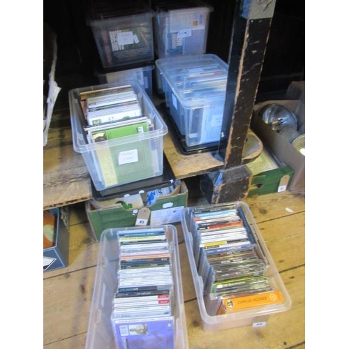 80 - EIGHT BOXES OF BLUES AND JAZZ CDS