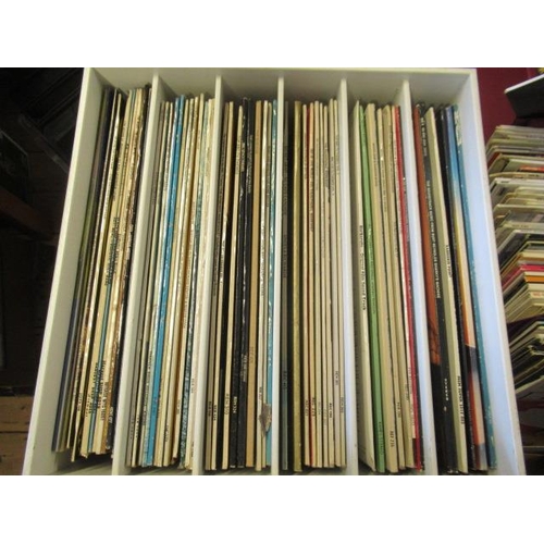 88 - FOUR RETRO CASES OF FILM SOUND TRACK AND OTHER LP RECORDS INCLUDING BRUCE LEE AND BARBARELLA