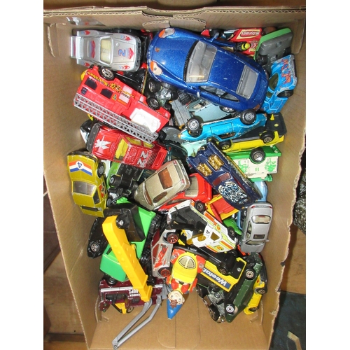 549 - BOX OF DIECAST CARS ETC