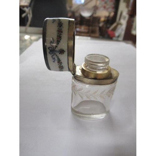 269 - TWO VICTORIAN SCENT BOTTLES AND ANOTHER