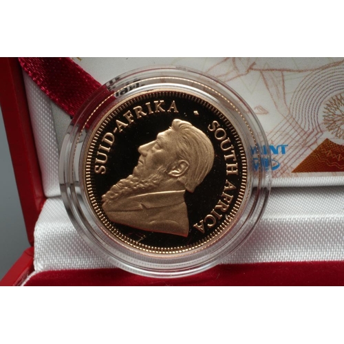 170 - A 1/4 KRUGERRAND, 2015, 97 of a Ltd. Ed. of 250, mint in capsule, cased with certificate (Est. plus ... 