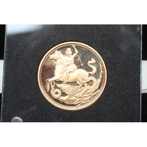 172 - AN ELIZABETH II SOVEREIGN, 2017, mint in sealed slab, cased and boxed (Est. plus 20% premium)