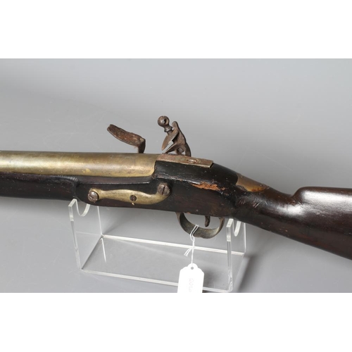 350 - A FLINTLOCK BLUNDERBUSS with 24 1/2