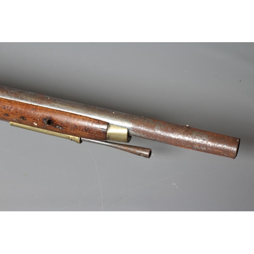 351 - A PERCUSSION BROWN BESS MUSKET with 37