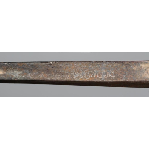 368 - A CUT STEEL SMALL SWORD, c.1790, the 33