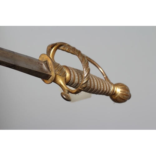 369 - A GEORGIAN OFFICER'S SWORD, the 26 /2