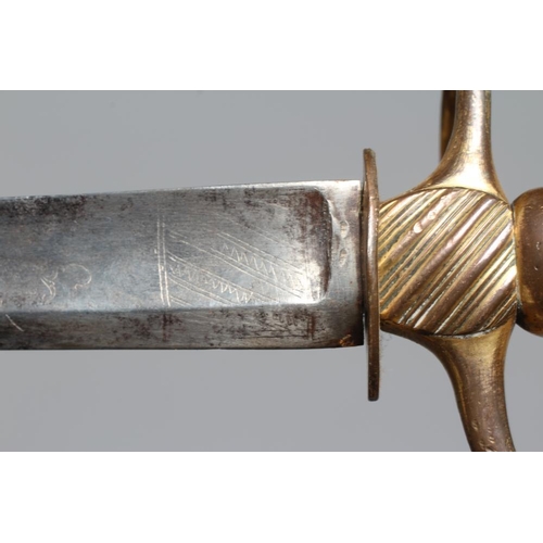 369 - A GEORGIAN OFFICER'S SWORD, the 26 /2