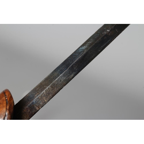 388 - A SILVER MOUNTED SWORD STICK, Chester 1922, with 24 1/2