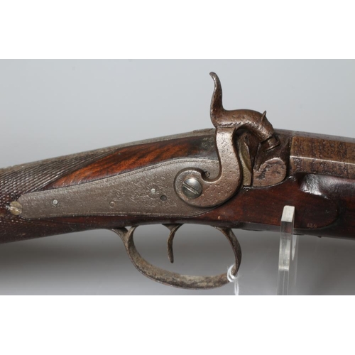 392 - A PERCUSSION MUSKET, 19th century, the 34