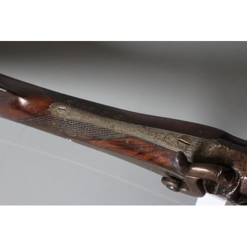 392 - A PERCUSSION MUSKET, 19th century, the 34