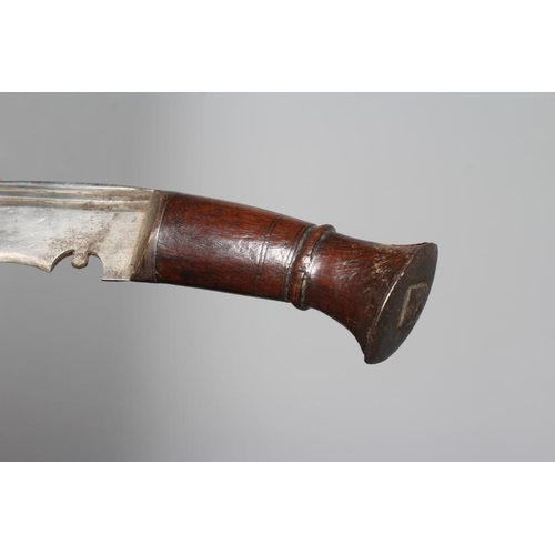 397 - A MILITARY GHURKA KUKRI, the 13 1/2