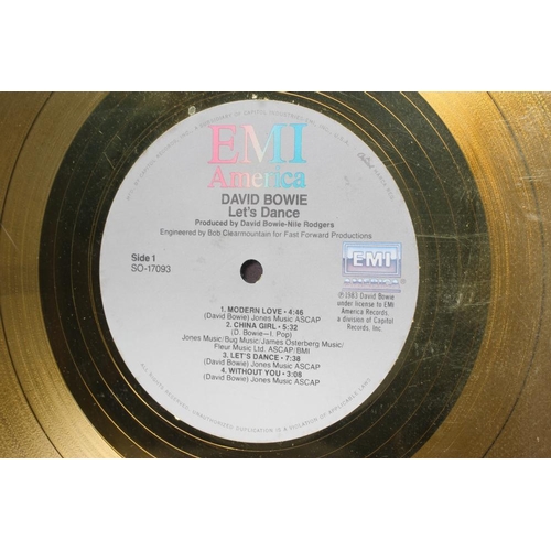 David Bowie Dance Let's – Record CD - Gold | & + by Album The