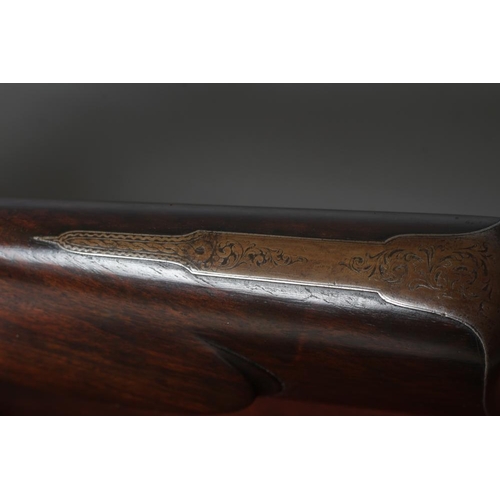 373 - A CASE PERCUSSION RIFLE BY JAMES BEATTIE, LONDON with 30