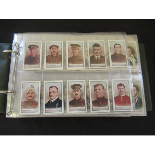 705 - ALBUM OF VALUABLE CIGARETTE CARDS