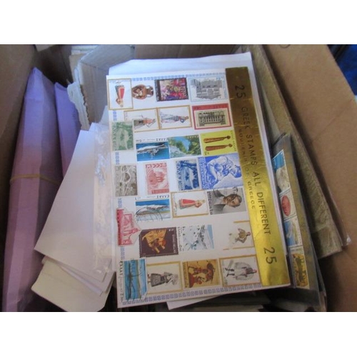 732 - LARGE BOX OF MAINLY WORLD STAMPS