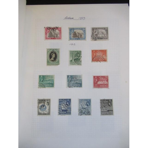 777 - THREE ALBUMS OF MINT AND USED COMMONWEALTH AND OVERSEAS TERRITORIES STAMPS