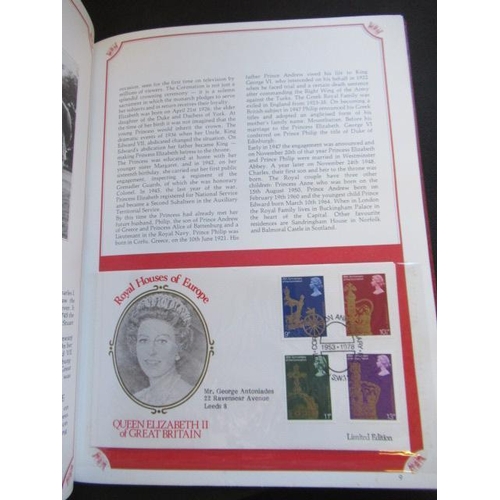 779 - TWO ALBUMS OF MINT BRITISH AND EUROPEAN ROYAL FAMILY STAMPS