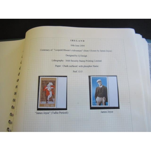 795 - TWO ALBUMS OF MINT DECIMAL IRISH STAMPS 2002-2015