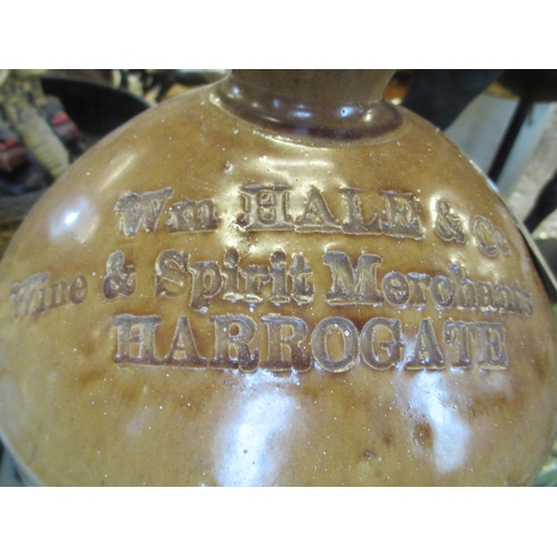 272 - STONEWARE HARROGATE WINE AND SPIRITS FLAGON